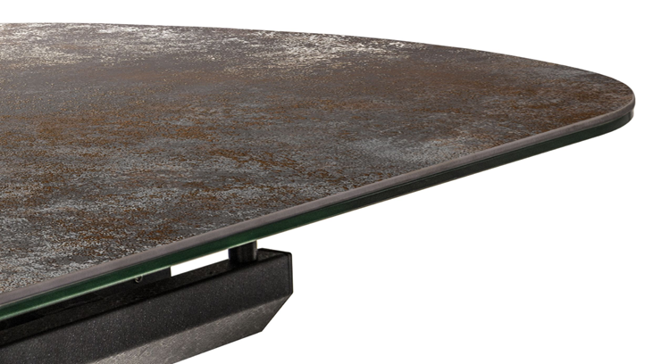 Обеденный раздвижной стол Шамони 2CX 160х90 (Oxide Nero/Графит) в Златоусте - изображение 2