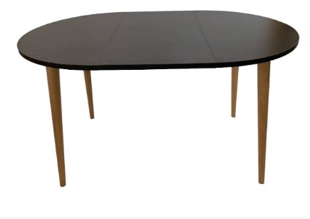 Кухонный раздвижной круглый стол Венге 90*90 см ЛДСП в Копейске - изображение 4