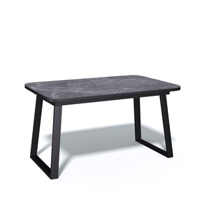 Раздвижной стол AZ1200 (черный/керамика мрамор черный) в Копейске