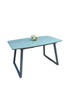 Раздвижной стол AZ1400 (серый/стекло серое глянец) в Челябинске