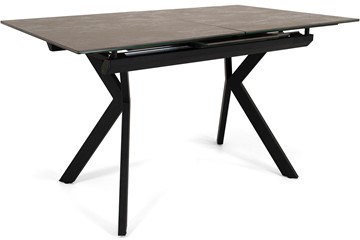 Обеденный раздвижной стол Бордо 1CX 140х85 (Oxide Moro/Графит) в Миассе