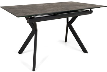 Раздвижной стол Бордо 1CX 140х85 (Oxide Nero/Графит) в Миассе
