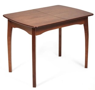Стол раздвижной Caterina, бук/мдф, 100+30x70x75, коричневый арт.14122 в Миассе