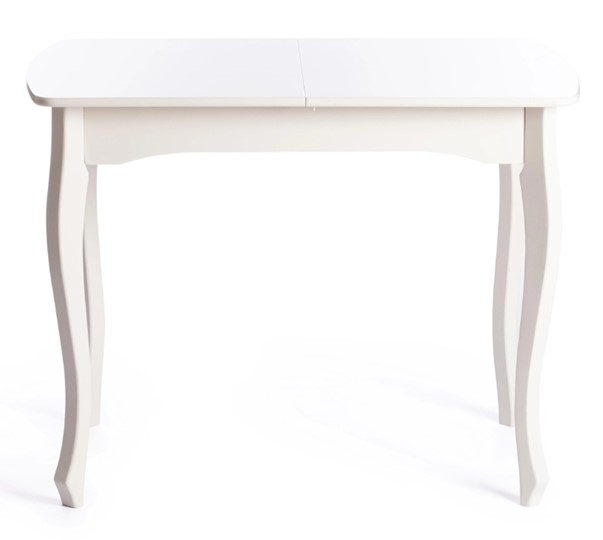 Кухонный раскладной стол Caterina Provence, бук/мдф, 100+30x70x75, Ivory white арт.19129 в Челябинске - изображение 1