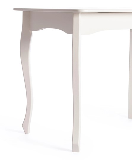Кухонный раскладной стол Caterina Provence, бук/мдф, 100+30x70x75, Ivory white арт.19129 в Челябинске - изображение 10