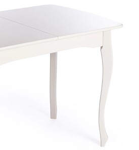 Кухонный раскладной стол Caterina Provence, бук/мдф, 100+30x70x75, Ivory white арт.19129 в Челябинске - предосмотр 7
