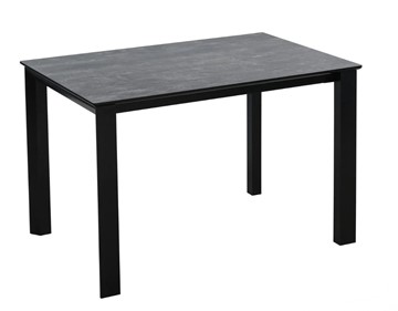 Обеденный раздвижной стол Denver Темный дуб/Черный, Черный в Миассе
