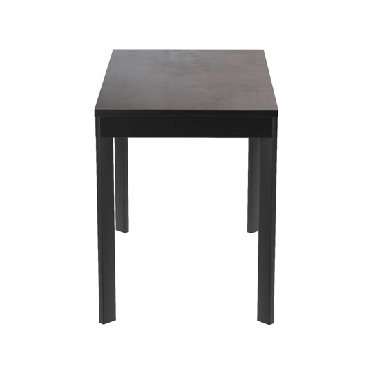Кухонный раскладной стол Dikline L110 Хромикс бронза/ножки черные в Миассе - изображение 1