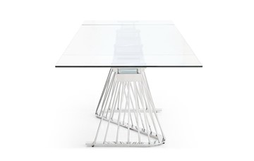 Кухонный стол раздвижной DT9118GS стекло в Миассе - предосмотр 3