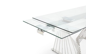 Кухонный стол раздвижной DT9118GS стекло в Миассе - предосмотр 4