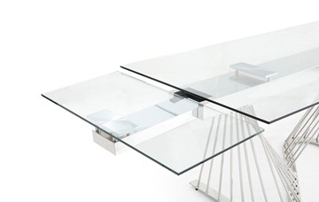 Кухонный стол раздвижной DT9118GS стекло в Миассе - предосмотр 5