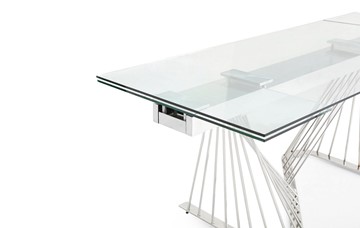 Кухонный стол раздвижной DT9118GS стекло в Миассе - предосмотр 7
