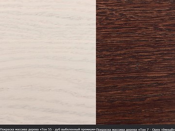 Кухонный стол раздвижной Фабрицио-1 исп. Эллипс, Тон 11 Покраска + патина с прорисовкой (на столешнице) в Челябинске - предосмотр 13
