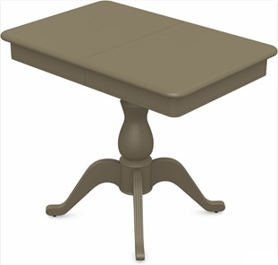 Кухонный раздвижной стол Фабрицио-1 исп. Мини 1100, Тон 40 Покраска + патина с прорисовкой (на столешнице) в Челябинске
