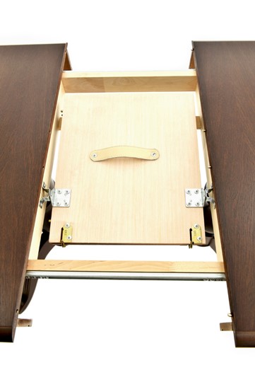Кухонный раздвижной стол Фабрицио-2 исп. Мыло 1200, Тон 9 (Морилка/Эмаль) в Челябинске - изображение 6