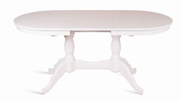 Кухонный стол раскладной Лилия-1300 (белая эмаль) 78,5x82x130+35 в Копейске - предосмотр 1