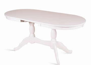Кухонный стол раскладной Лилия-1300 (белая эмаль) 78,5x82x130+35 в Копейске - предосмотр 2