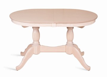 Кухонный стол раскладной Лилия-1300 (беленый дуб) 78,5x82x130+35 в Копейске