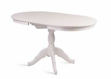 Кухонный стол раскладной Лилия (белая эмаль) 78,5x82x110+35 в Челябинске - предосмотр 3