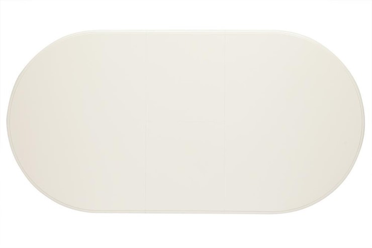Кухонный стол раскладной LORENZO (Лоренцо) 160+46x107x76, pure white (402) в Челябинске - изображение 5