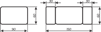 Обеденный раздвижной стол Милан-мини EVO (ноги металлические черные, белый цемент) в Челябинске - изображение 3