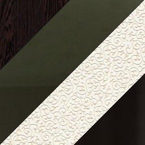 Стол раздвижной НСПГ-02 СТК, венге/темно-коричневое/узор бело-медный/опоры прямые коричневые в Миассе - изображение 1
