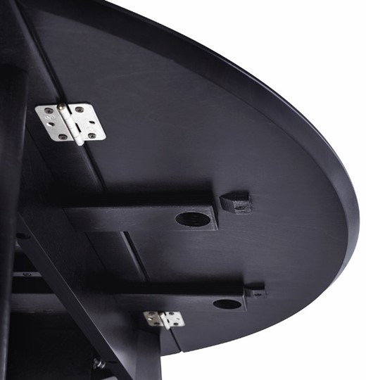 Стол раздвижной Орион Drop Leaf 100, Черный в Миассе - изображение 4