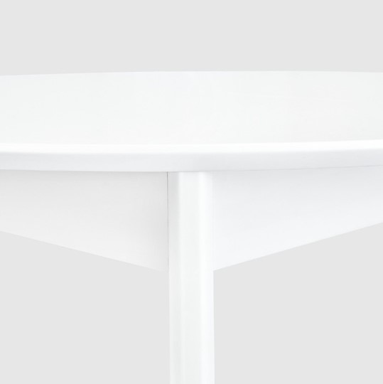 Кухонный стол раскладной Орион Classic Plus 100, Белый в Челябинске - изображение 2