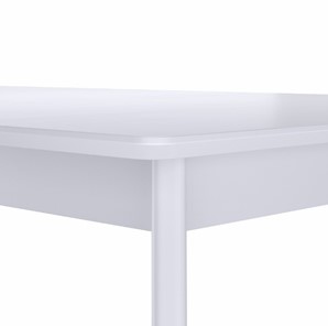 Кухонный стол раскладной Пегас Classic Plus 120, Белый в Миассе - предосмотр 3