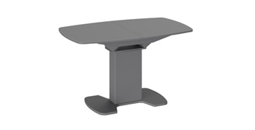 Стол со стеклянной столешницей Портофино (СМ(ТД)-105.02.11(1)), цвет Серое/Стекло серое матовое LUX в Златоусте