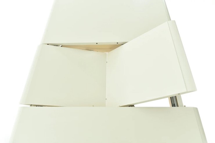 Кухонный раздвижной стол Прага исп.1, (Тон 71 - Жемчуг) в Копейске - изображение 6