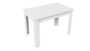 Кухонный раздвижной стол Промо тип 4 (Белый/Белый) в Копейске