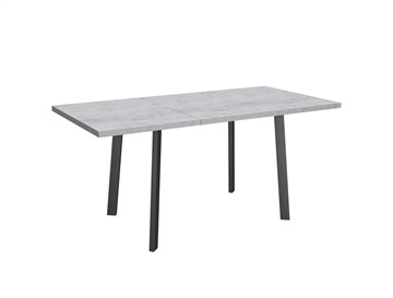 Кухонный стол раздвижной Робин, опоры прямые, цемент светлый в Копейске - предосмотр 4