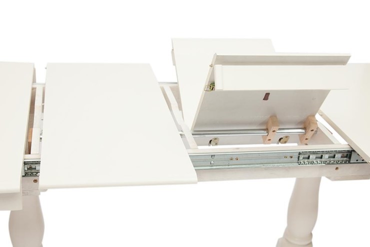 Кухонный стол раздвижной Siena ( SA-T6EX2L ) 150+35+35х80х75, ivory white (слоновая кость 2-5) арт.12490 в Челябинске - изображение 2