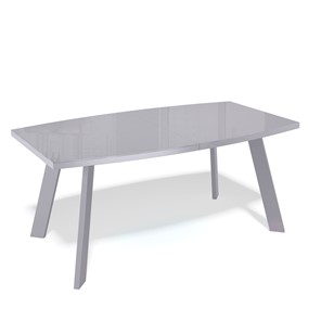Раздвижной стол SL1600 (серый/стекло серое глянец) в Копейске