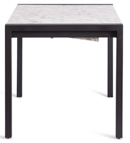 Кухонный раскладной стол SVAN (mod. 1011) ЛДСП+меламин/металл, 120+67х74х75, сосна/чёрный арт.19490 в Челябинске - предосмотр 1