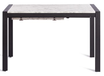 Кухонный раскладной стол SVAN (mod. 1011) ЛДСП+меламин/металл, 120+67х74х75, сосна/чёрный арт.19490 в Челябинске - предосмотр 2
