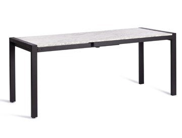 Кухонный раскладной стол SVAN (mod. 1011) ЛДСП+меламин/металл, 120+67х74х75, сосна/чёрный арт.19490 в Челябинске - предосмотр 3