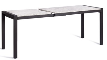 Кухонный раскладной стол SVAN (mod. 1011) ЛДСП+меламин/металл, 120+67х74х75, сосна/чёрный арт.19490 в Челябинске - предосмотр 4