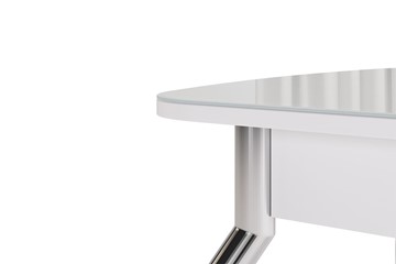 Кухонный раскладной стол Танго, белый/белый в Миассе - предосмотр 5