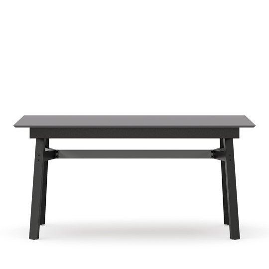 Обеденный стол 1600 Элиот ЛД 414.100.000, Оникс Серый/Чёрный в Копейске - изображение 2