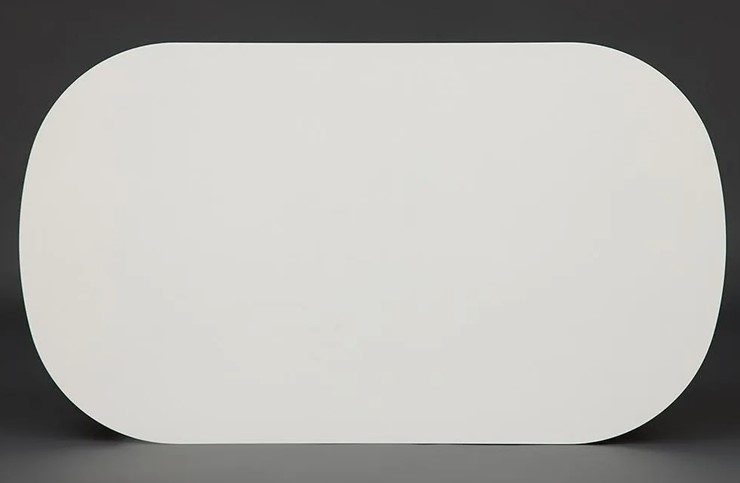 Стол обеденный MAX (Макс) бук/мдф 140х80х75 Белый/Натуральный Бук арт.10462 в Челябинске - изображение 2