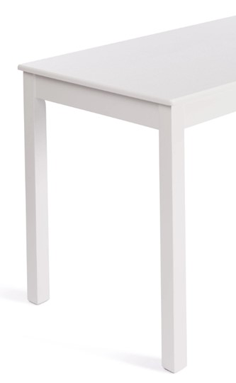 Обеденный стол MOSS бук/мдф, 68х110х75 white арт.20339 в Челябинске - изображение 3