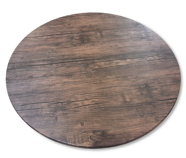 Кухонный обеденный стол SHT-TU23/H71/ТT 80 (темно-серый/палисандр) в Миассе - изображение 2