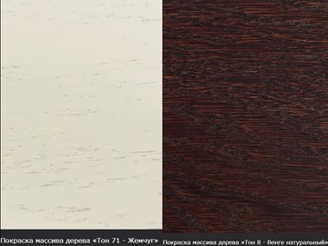 Кухонный раскладной стол Леонардо-1 исп. Круг 820, тон 9 (Морилка/Эмаль) в Челябинске - предосмотр 16