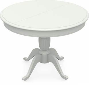 Обеденный круглый стол Леонардо-1 исп. Круг 1000, тон 9 (Морилка/Эмаль) в Магнитогорске