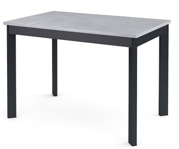 Кухонный раздвижной стол Dikline L110 Бетон/ножки графит в Миассе - предосмотр