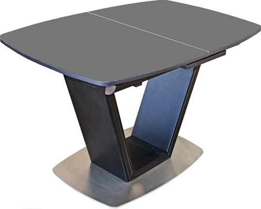 Обеденный раздвижной стол Севилья (стекло) в Миассе - изображение