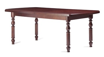 Деревянный кухонный стол 2,0(3,0)х1,1 на четырех ножках, (нестандартная покраска) в Миассе
