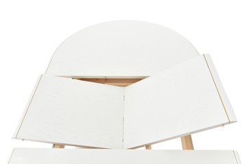 Обеденный раздвижной стол Фабрицио-2 исп. Овал 1600, Тон 12 Покраска + патина с прорисовкой (на столешнице) в Челябинске - предосмотр 2